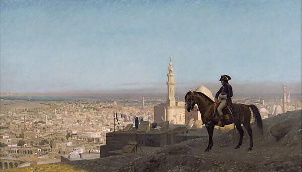 Napoleon in Cairo, Jean-Léon Gérôme  French, Oil on canvas