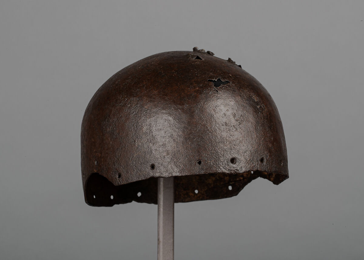 Small Sallet (<i>Celatina</i>), Stamped with a mark belonging to the Missaglia workshop (Italian, Milan, recorded 1430–1529), Steel, Italian, Milan 