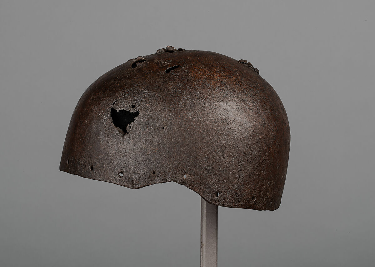 Small Sallet (<i>Celatina</i>), Stamped with a mark belonging to the Missaglia workshop (Italian, Milan, recorded 1430–1529), Steel, Italian, Milan