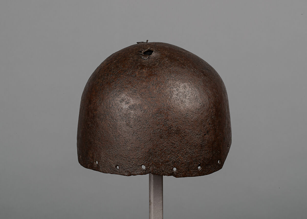 Small Sallet (<i>Celatina</i>), Stamped with a mark belonging to the Missaglia workshop (Italian, Milan, recorded 1430–1529), Steel, Italian, Milan