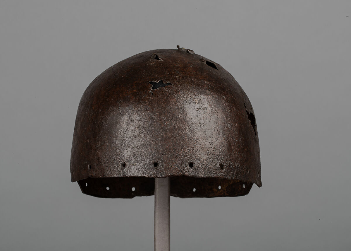 Small Sallet (<i>Celatina</i>), Stamped with a mark belonging to the Missaglia workshop (Italian, Milan, recorded 1430–1529), Steel, Italian, Milan