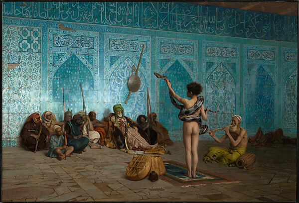The Snake Charmer, Jean-Léon Gérôme  French, Oil on canvas