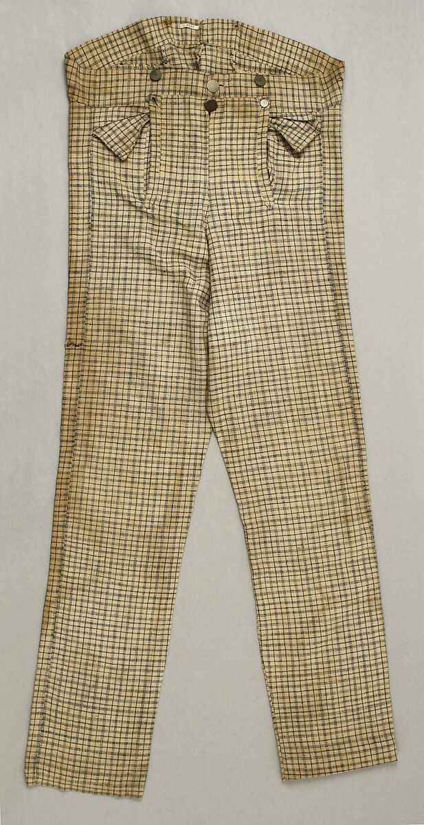 Trousers, [no medium available], American or European 