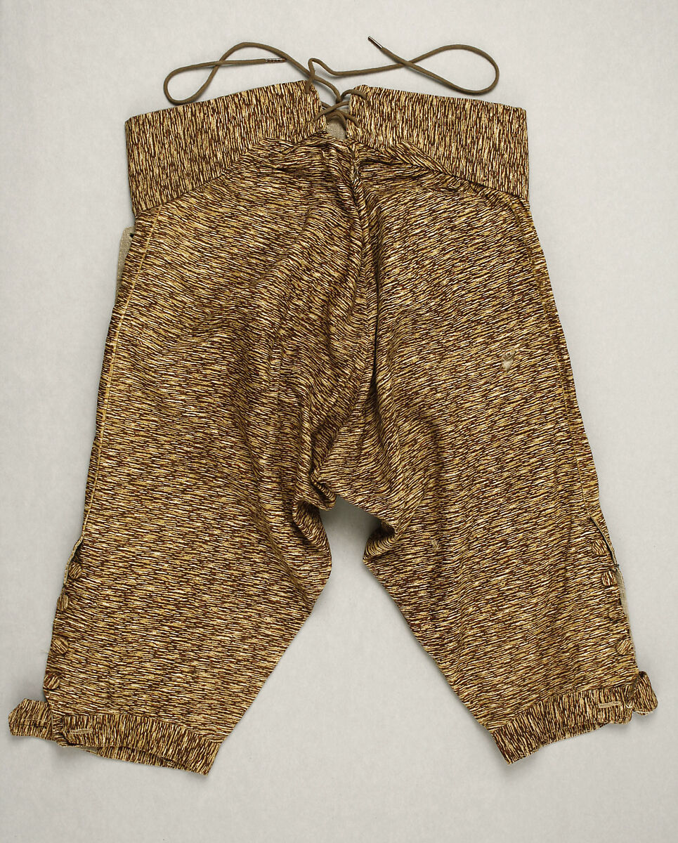 Breeches, cotton, American