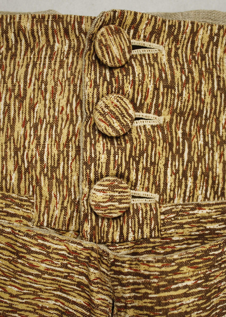 Breeches, cotton, American