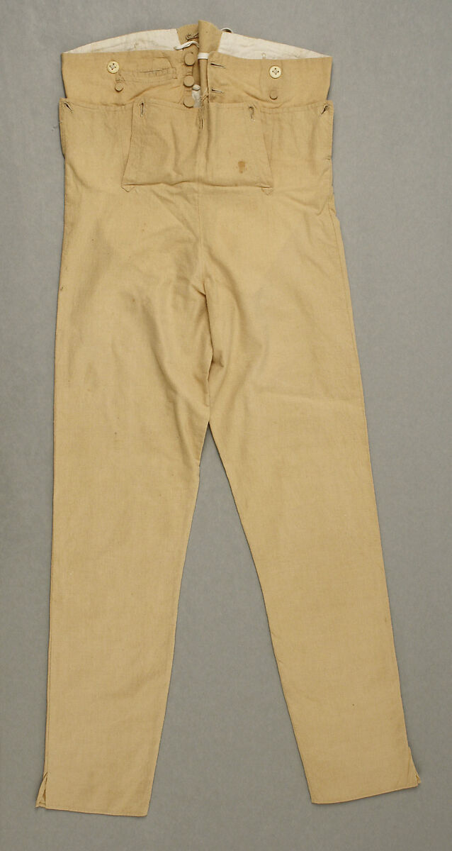 Trousers, cotton, American or European 