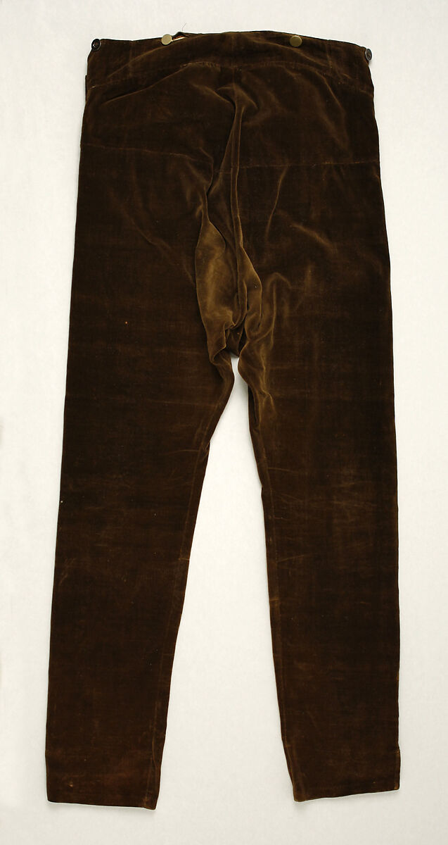 Trousers, cotton, American