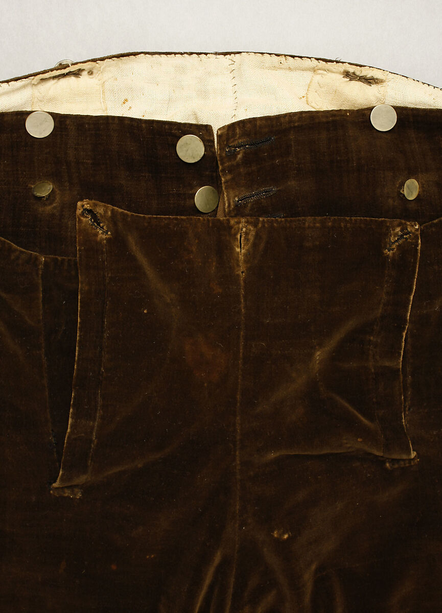 Trousers, cotton, American