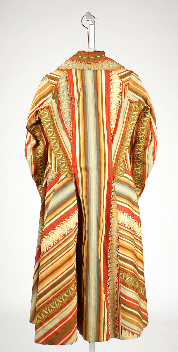 Smoking jacket, wool, flax, European