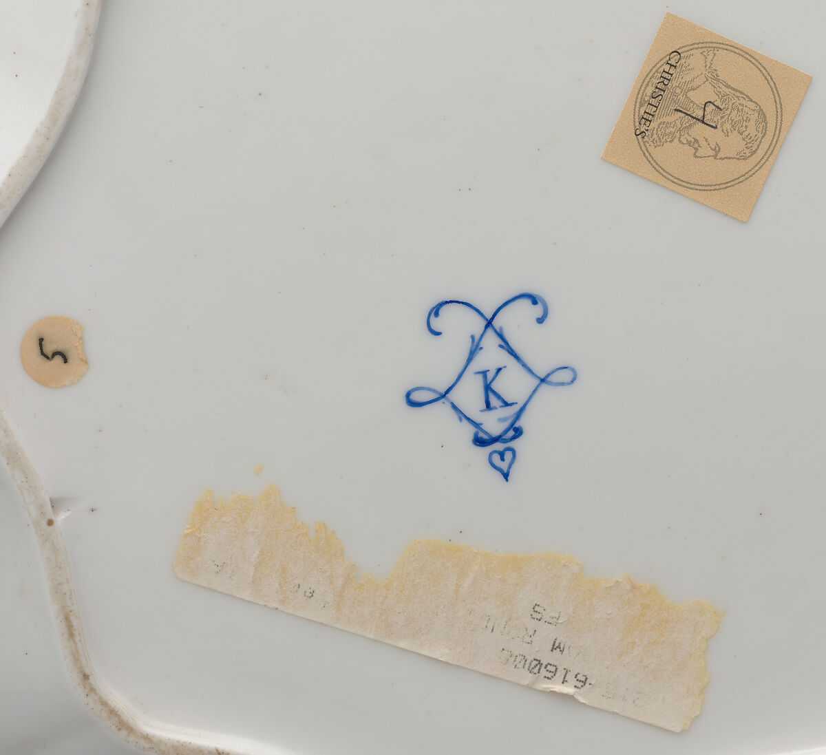 Octagonal tray (plateau octogone) (part of a déjeuner service), Sèvres Manufactory (French, 1740–present), Soft-paste porcelain, French, Sevrès