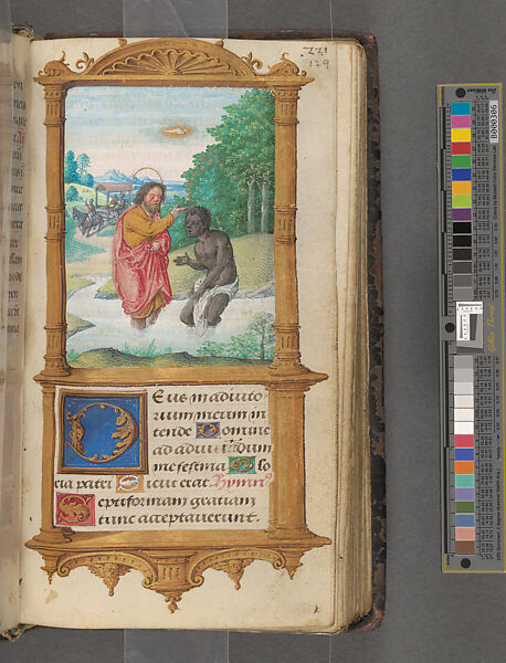 Book of Hours, F. Gratianus Brux, Tempera and ink on parchment, Belgian