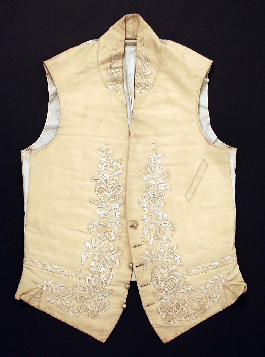 Vest, [no medium available], American or European 