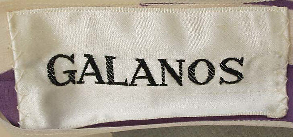 Dress, James Galanos (American, Philadelphia, Pennsylvania, 1924–2016 West Hollywood, California), [no medium available], American