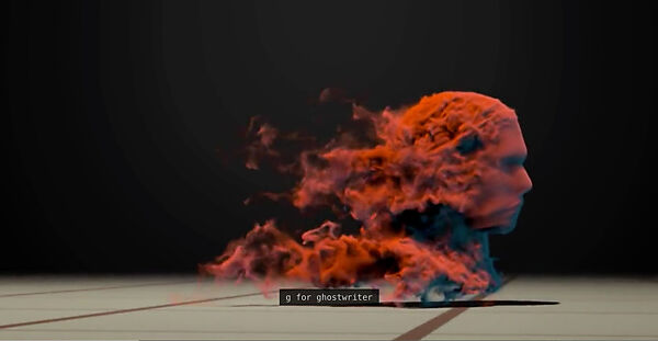 The Critical Dictionary of Southeast Asia, Ho Tzu Nyen (Singaporean, born 1976), Single-channel digital video installation, black-and-white and color,  5-channel sound, algorithmic editing system; LED lights, computer