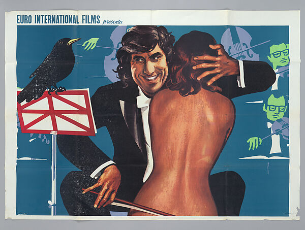 Il Merlo Maschio poster, Offset lithograph