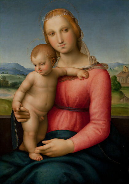 The Virgin and Child in a Landscape (The Northbrook Madonna), Timoteo Viti  Italian, Oil on wood