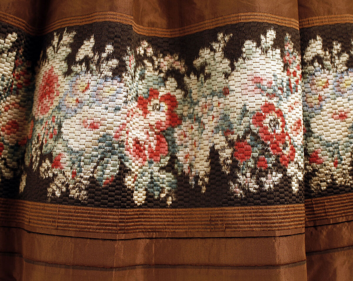 Afternoon dress, silk, American