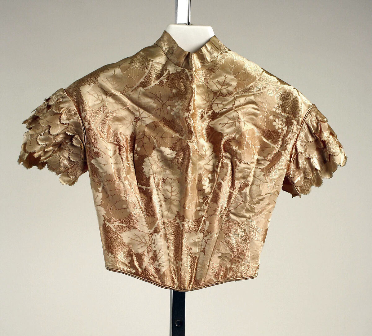 Dress, silk, probably American