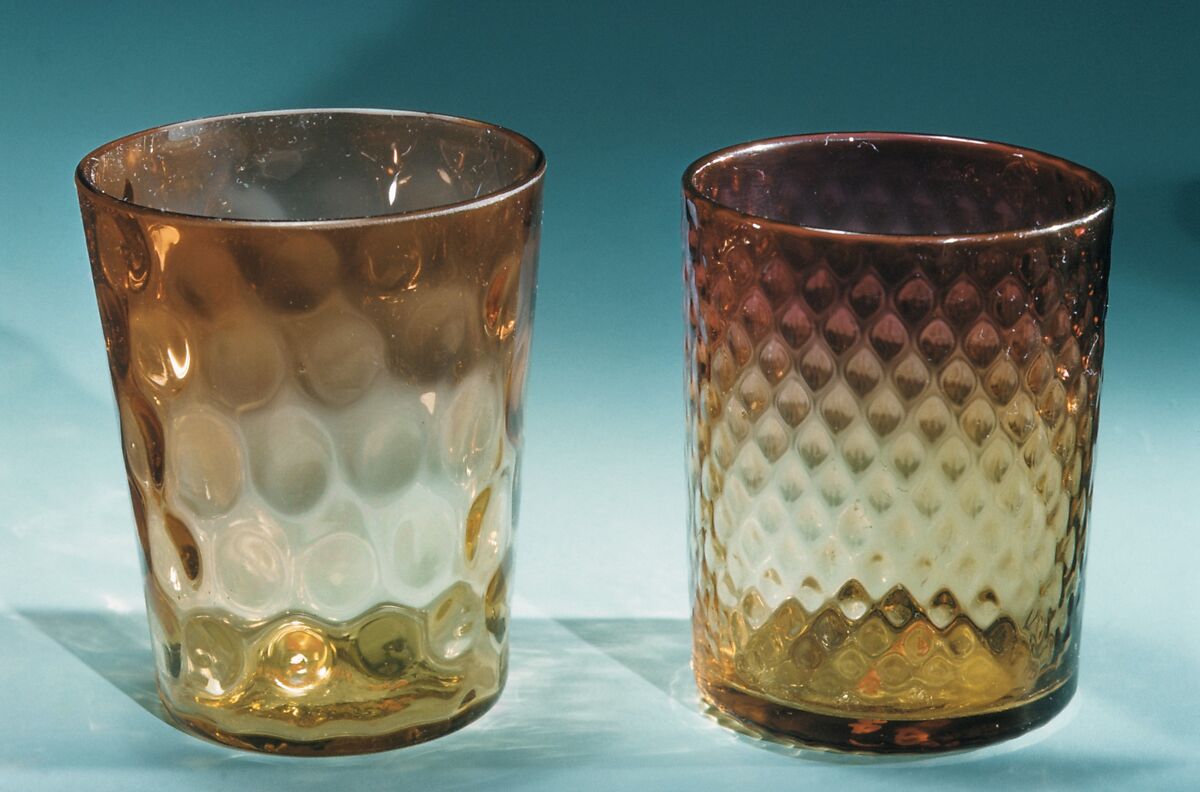 Whiskey Tumbler, Probably New England Glass Company (American, East Cambridge, Massachusetts, 1818–1888), Blown glass, American 