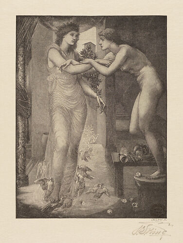 The God-Head Fires, after Burne-Jones, from 