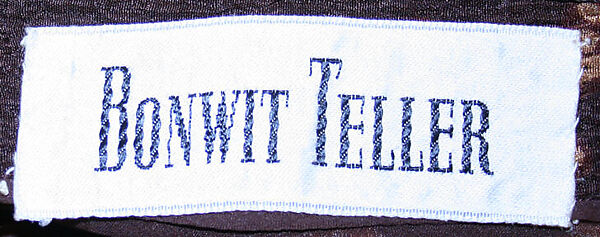 Dress, James Galanos (American, Philadelphia, Pennsylvania, 1924–2016 West Hollywood, California), (a) silk; (b) plastic, leather, American