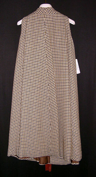 Dress, James Galanos (American, Philadelphia, Pennsylvania, 1924–2016 West Hollywood, California), (a) wool; (b) leather, American