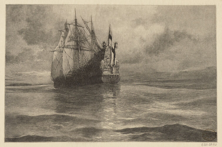 Galleon in Full Sail