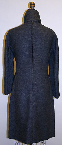 Dress, James Galanos (American, Philadelphia, Pennsylvania, 1924–2016 West Hollywood, California), wool, American