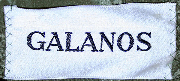 Dinner dress, James Galanos (American, Philadelphia, Pennsylvania, 1924–2016 West Hollywood, California), [no medium available], American