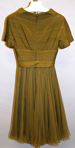 Cocktail dress, James Galanos (American, Philadelphia, Pennsylvania, 1924–2016 West Hollywood, California), silk, American