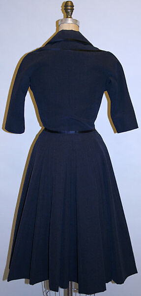 Dress, James Galanos (American, Philadelphia, Pennsylvania, 1924–2016 West Hollywood, California), wool, American