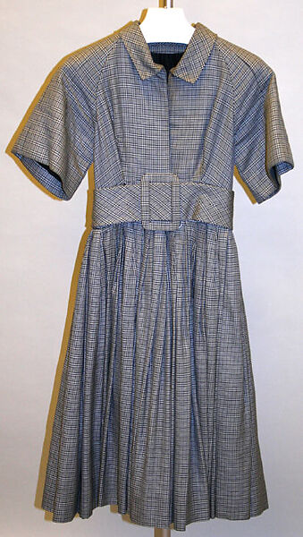 Dress, James Galanos (American, Philadelphia, Pennsylvania, 1924–2016 West Hollywood, California), cotton, American 