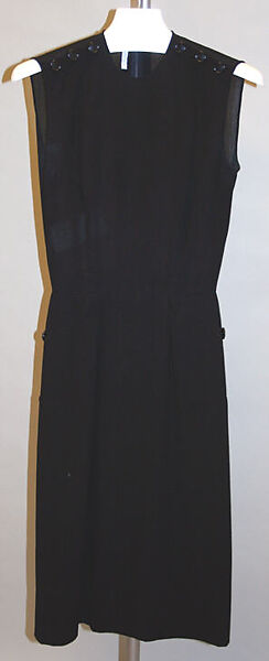 Cocktail ensemble, James Galanos (American, Philadelphia, Pennsylvania, 1924–2016 West Hollywood, California), wool, cotton, American