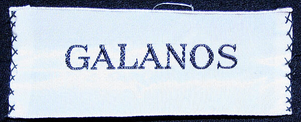 Cocktail ensemble, James Galanos (American, Philadelphia, Pennsylvania, 1924–2016 West Hollywood, California), wool, cotton, American