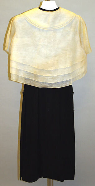 Cocktail ensemble, James Galanos (American, Philadelphia, Pennsylvania, 1924–2016 West Hollywood, California), wool, cotton, American