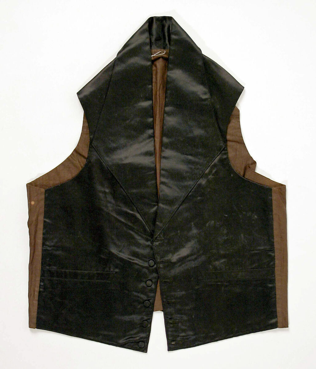 Vest, [no medium available], American or European 