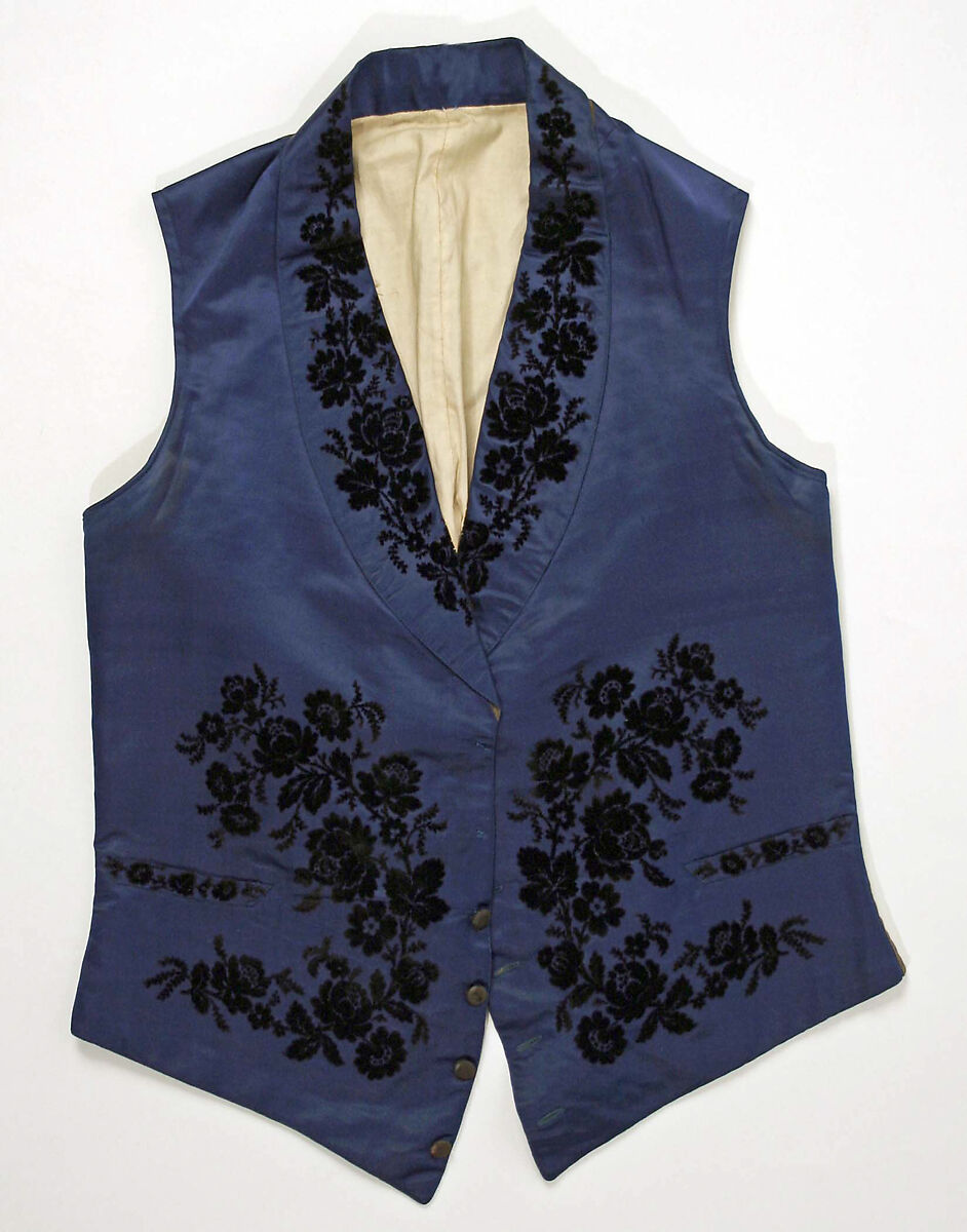 Vest, [no medium available], probably French 