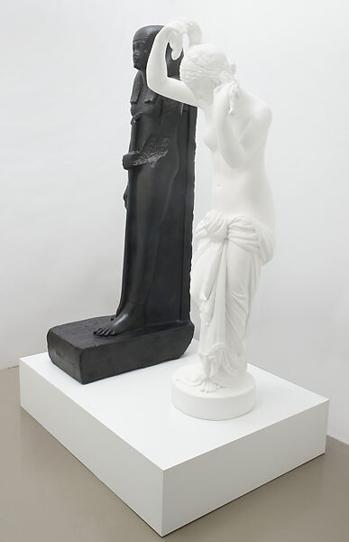 The Mete of the Muse, Fred Wilson (American, born New York, 1954), Bronze, patina, paint