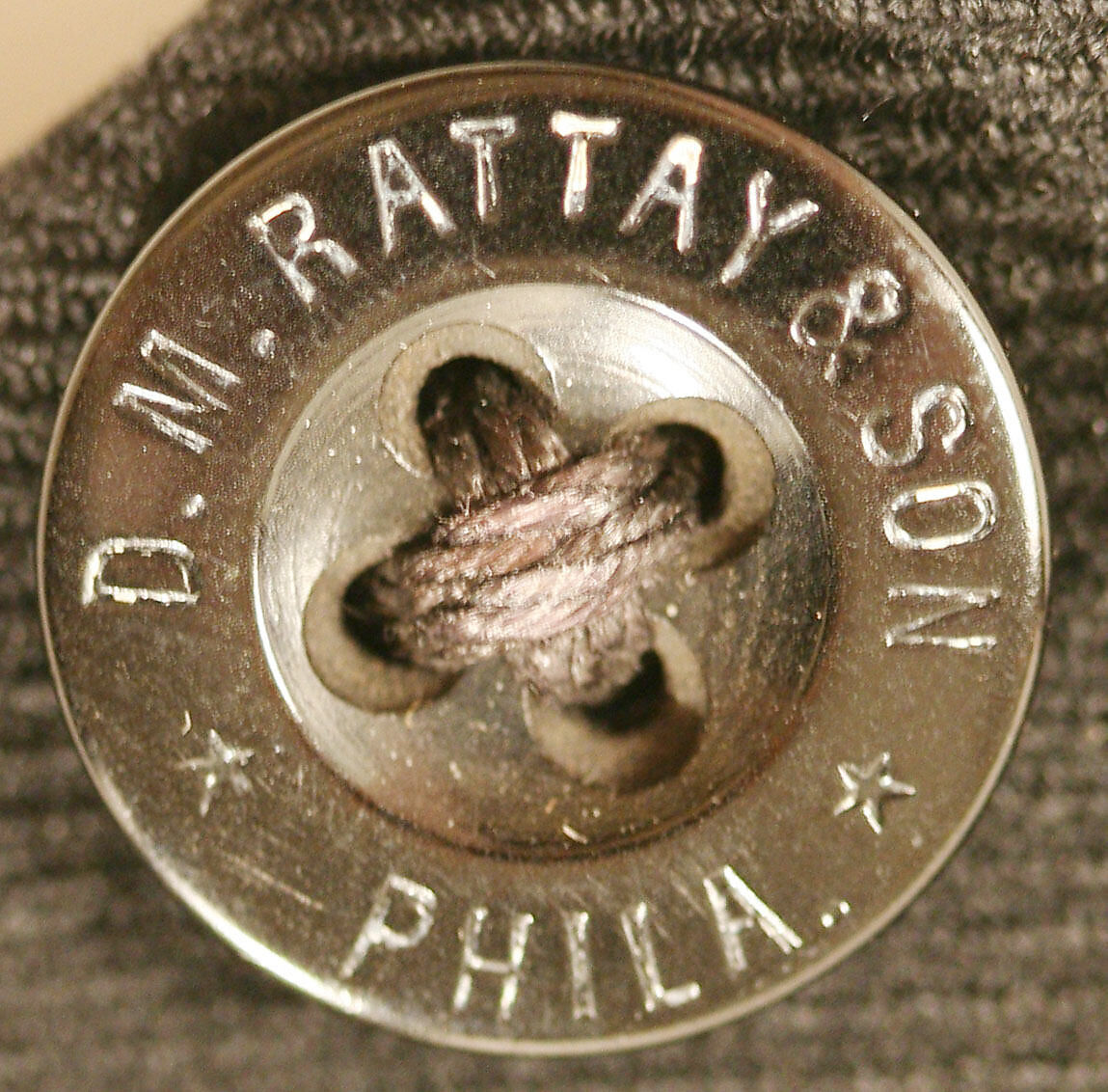 Trousers, wool, American