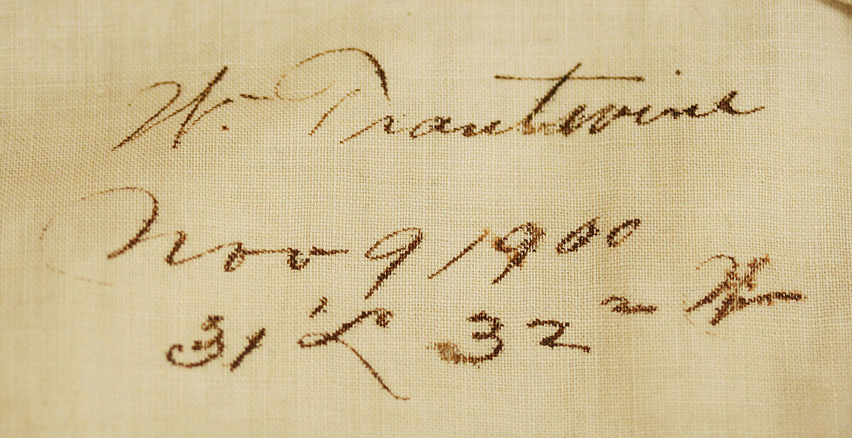 Trousers, wool, American