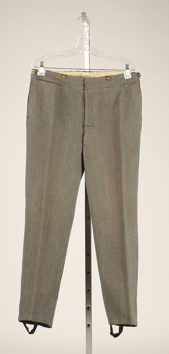 Trousers, wool, American 