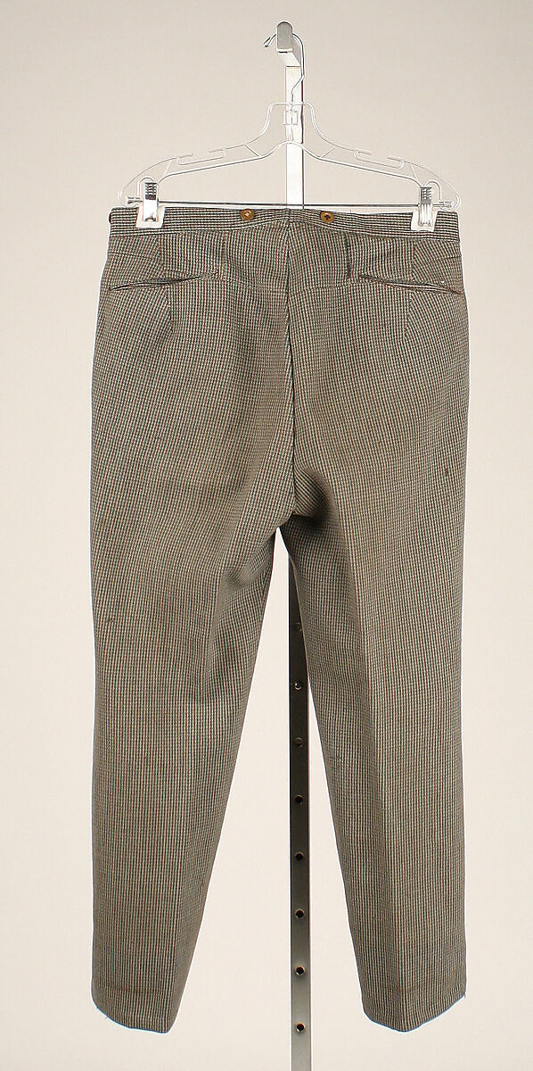 Trousers, wool, American