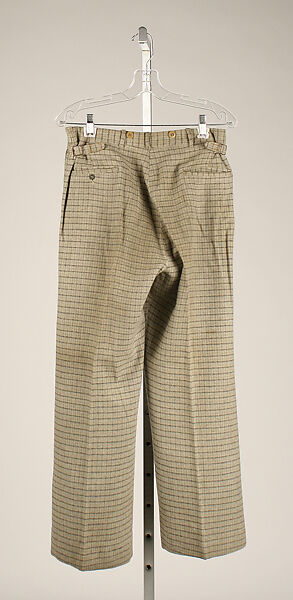 Trousers, wool, American