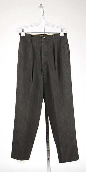 Trousers, wool, American
