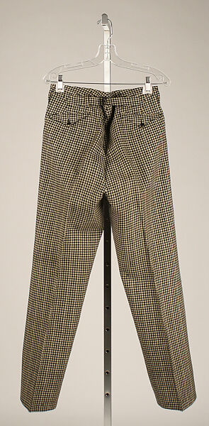 Trousers, wool, American