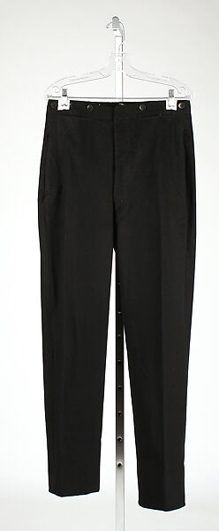 Trousers, wool, American 