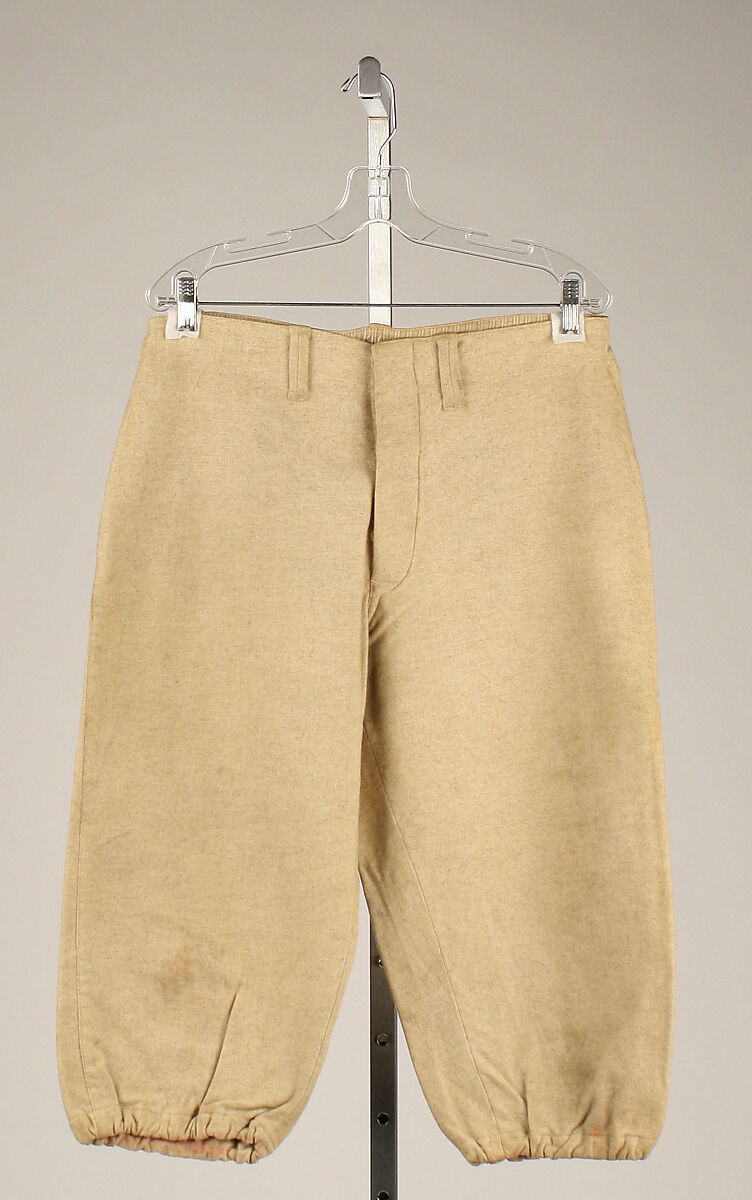 Knickerbockers, wool, American 