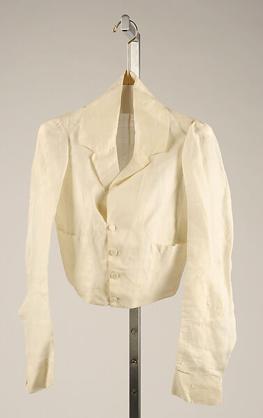 Jacket, linen, Cuban 