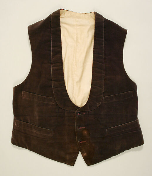 Evening suit, cotton, silk, American