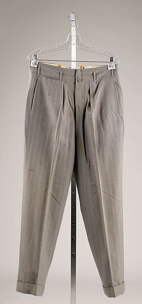 Trousers, Orser &amp; Terrizzi (American), wool, American 